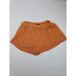 Lulus Womens Shorts Size Small Color Orange Athletic Elastic WaistBand Comfort